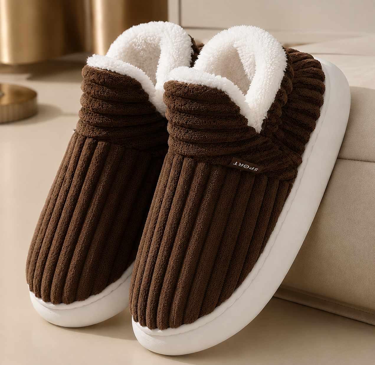 Pantufa Fechada Anatômica e Forrada Sport®