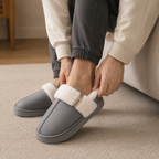 Pantufa Couro Sintético