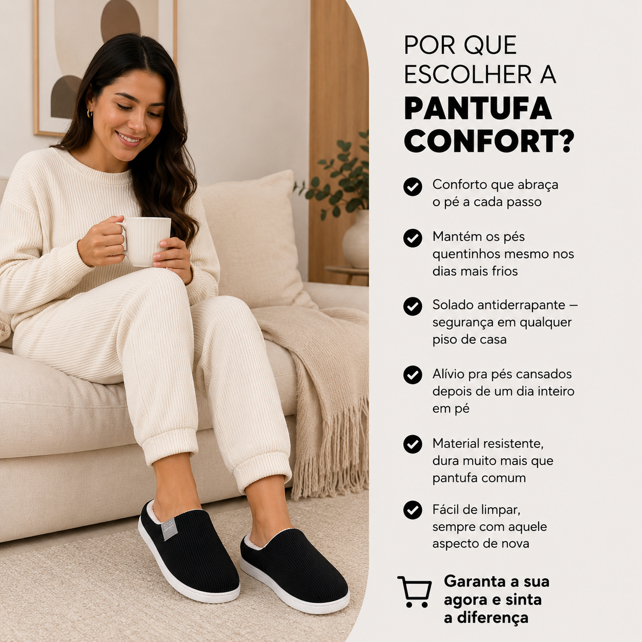 Pantufa Confort