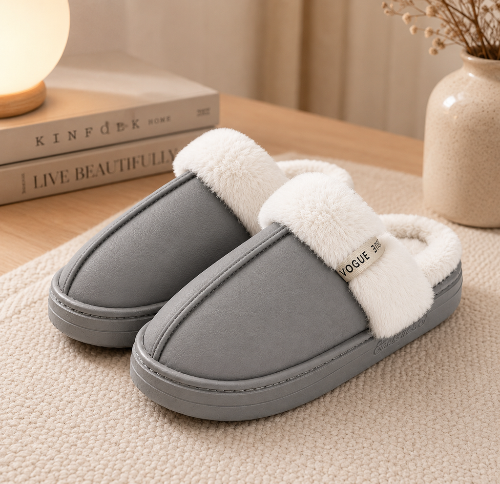 Pantufa Couro Sintético